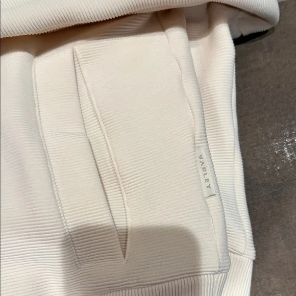 Varley Cream Half-Zip Sweatshirt - Picture 4 of 5